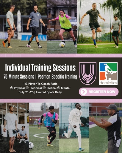 Individual Training Sessions with domletics x Unity FC