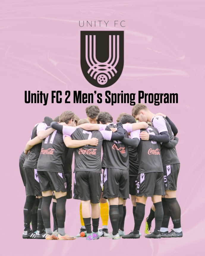 2026 Unity FC 2 Men's Spring Program